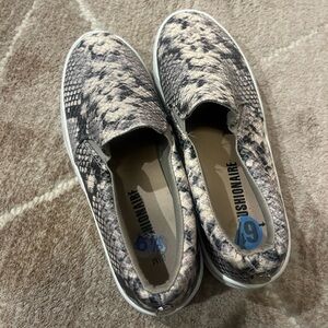 Cushionare 6.5 Snakeskin Slip-On Sneakers